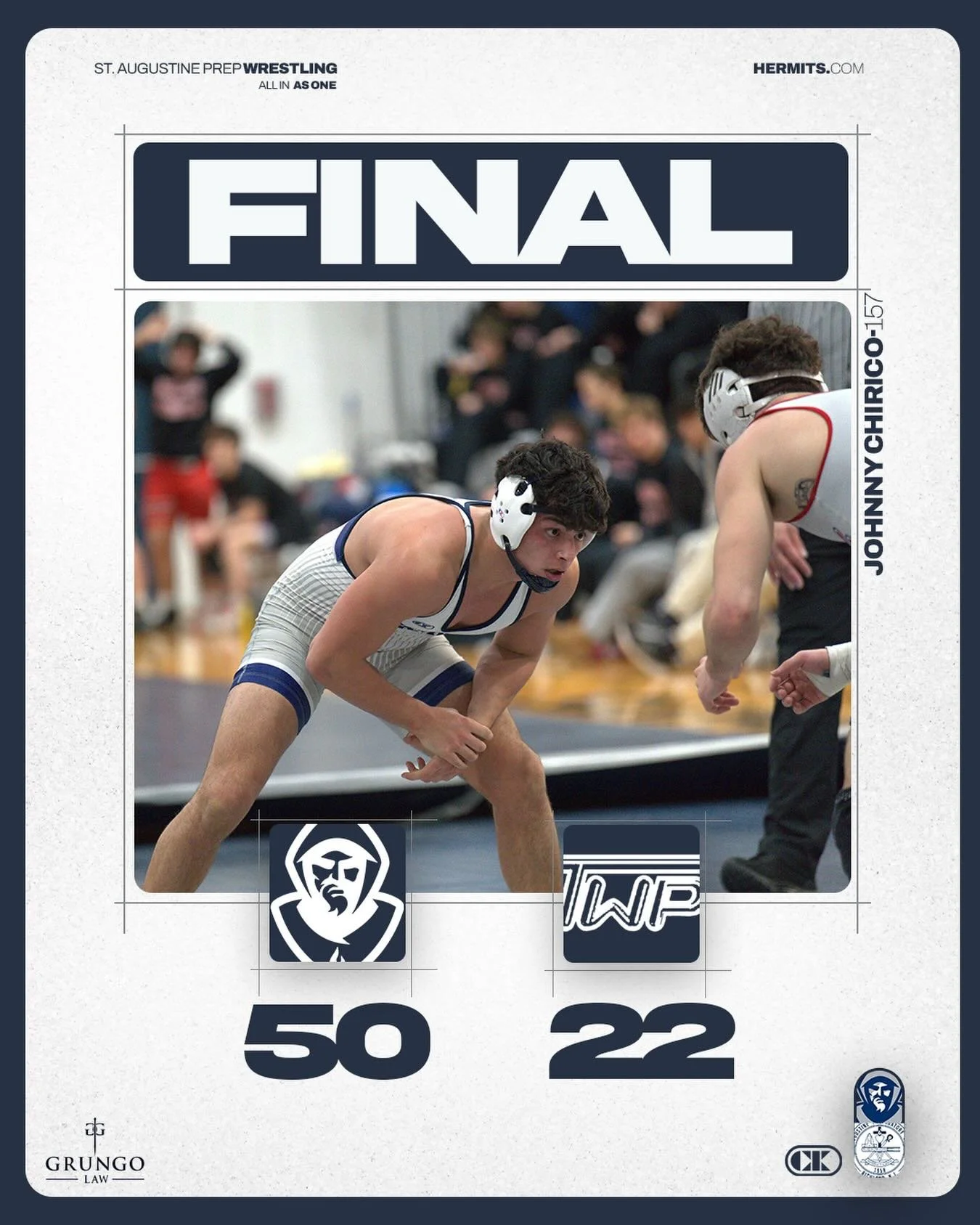 Wrestling takes down Washington Twp in match one of today&rsquo;s quad