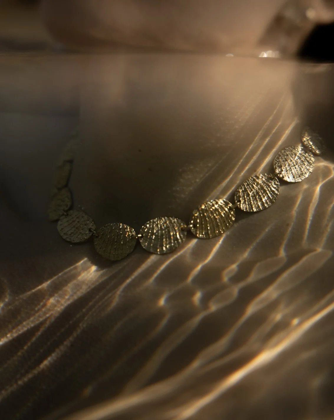 📷: @adi_bousk the best 
Ocean royal necklace #jewelry #gold #handmadejewelry