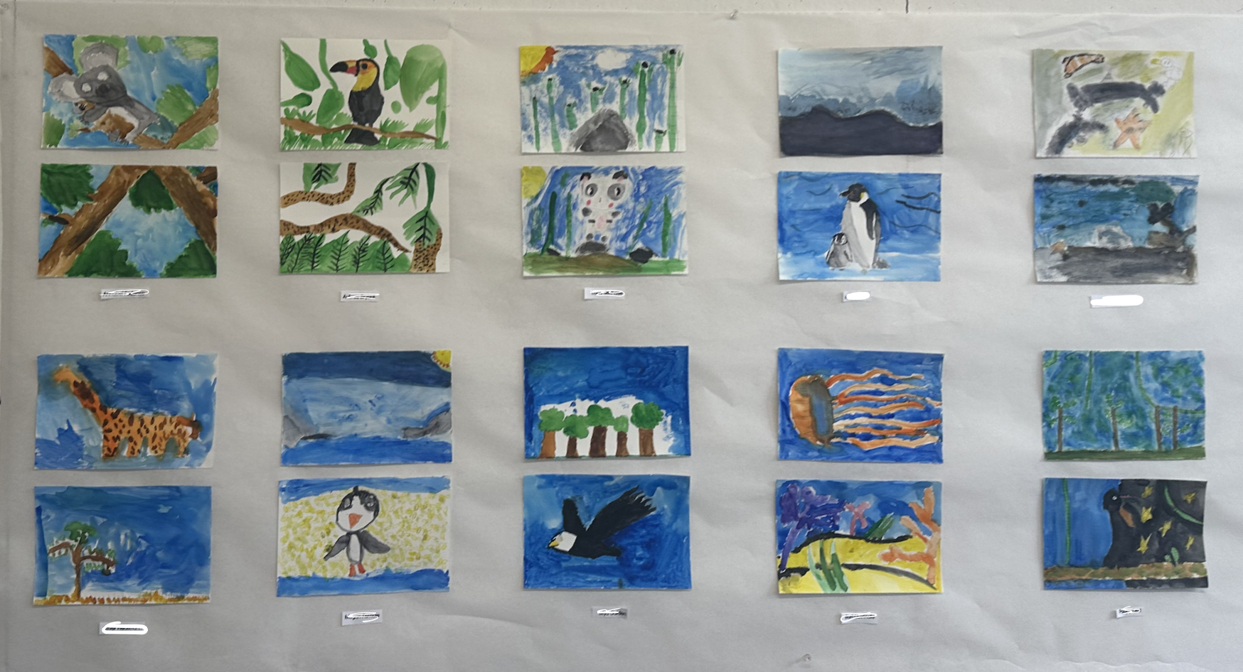 Watercolor Biomes: Grades 1 & 2