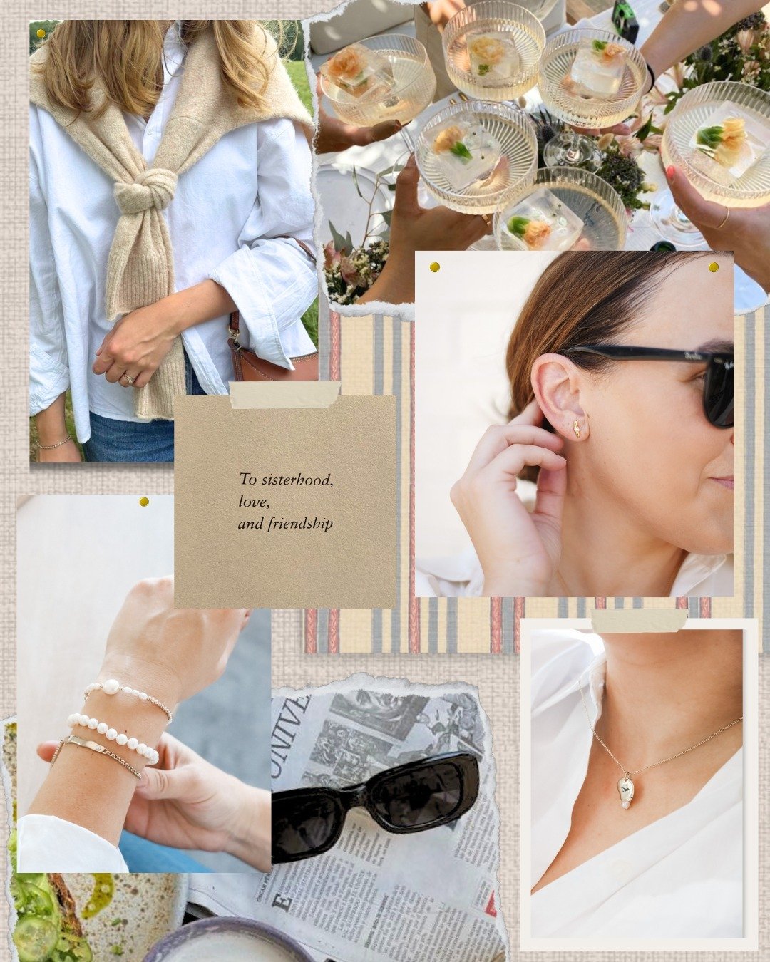 Since you loved our #StyleWithAnkor series on stories last week, we&rsquo;re bringing it to the feed!

This collage is called Brunch with Friends - is it brunch season yet?! 

We love seeing how you style your ANKOR pieces, so don&rsquo;t forget to t