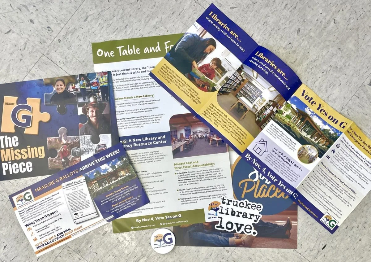 Truckee TImes: A New Truckee Library. The Push for Measure G