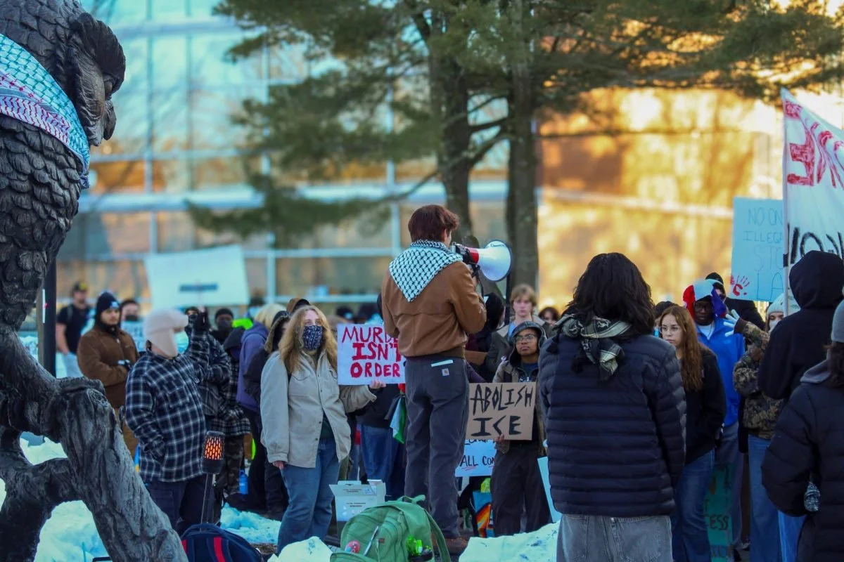 (News) Rowan SJP Holds Anti-Ice Protest In The Wake of Minnesota Violence 