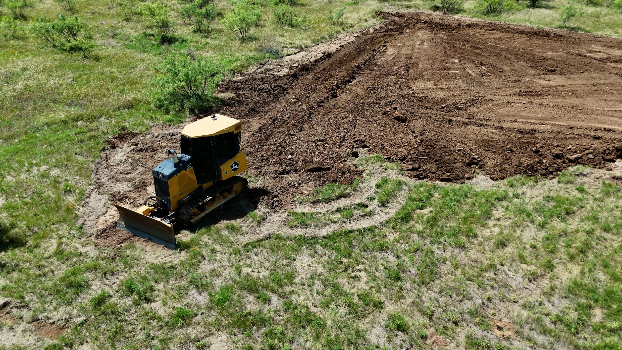 Land Preparation Begins at Possum Kingdom Lake | Cardin Homes