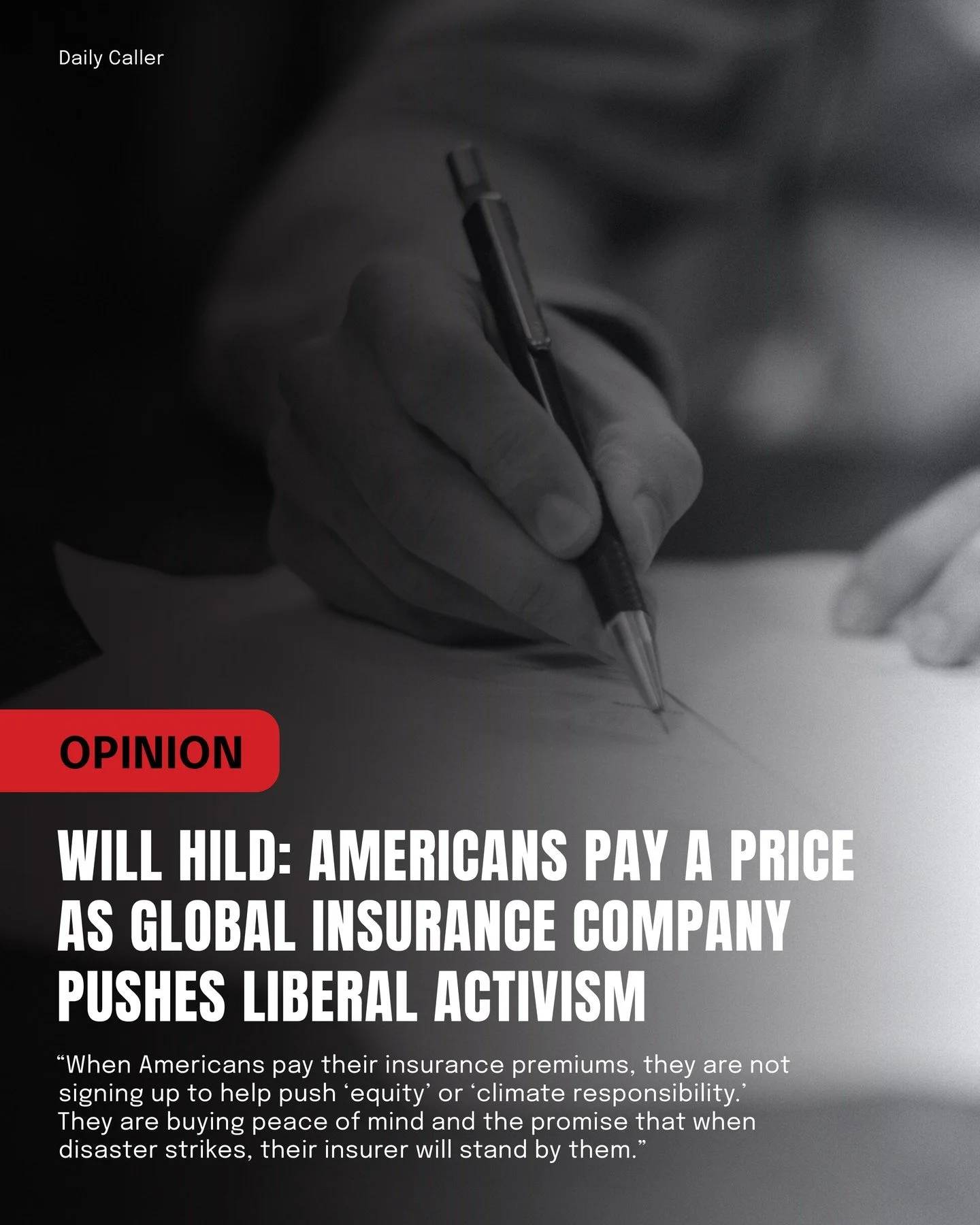 Chubb dropped wildfire victims. Ignored hurricane survivors.
Forced families into court just to honor VALID policies. But they&rsquo;ve got plenty of time &mdash; and money &mdash; for political crusades, &ldquo;race fluency toolkits,&rdquo; and cozy