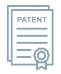 Illustration of a patent document with a ribbon seal.