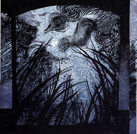 "Just for the Moment"
Japanese woodcut 18x18 in