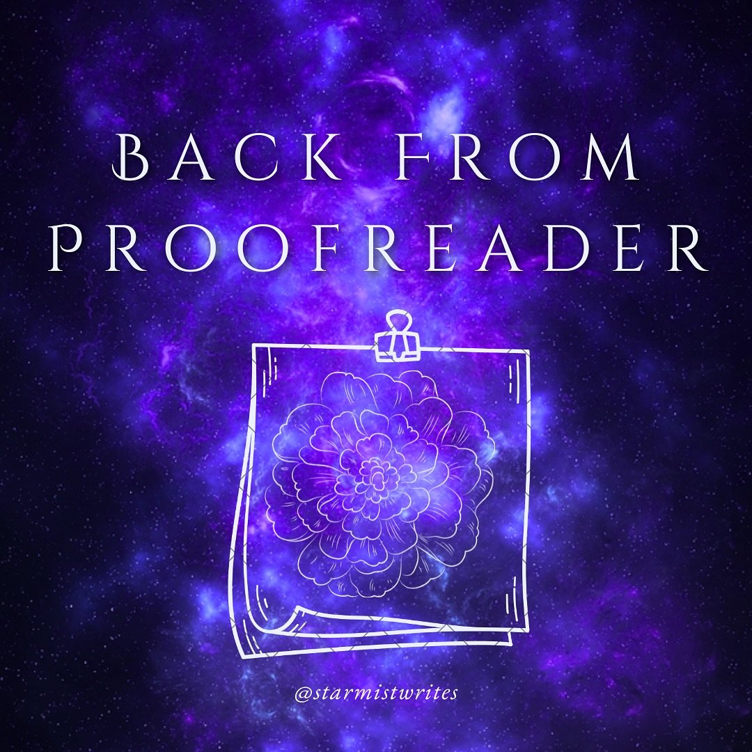 🎉✨And a day early?? 📚

This may have completely thrown off my schedule with all the work I was planning on doing today&hellip; I thought I would get it back tomorrow. But alas, not a terrible thing. The faster I finish accepting the revisions, the 