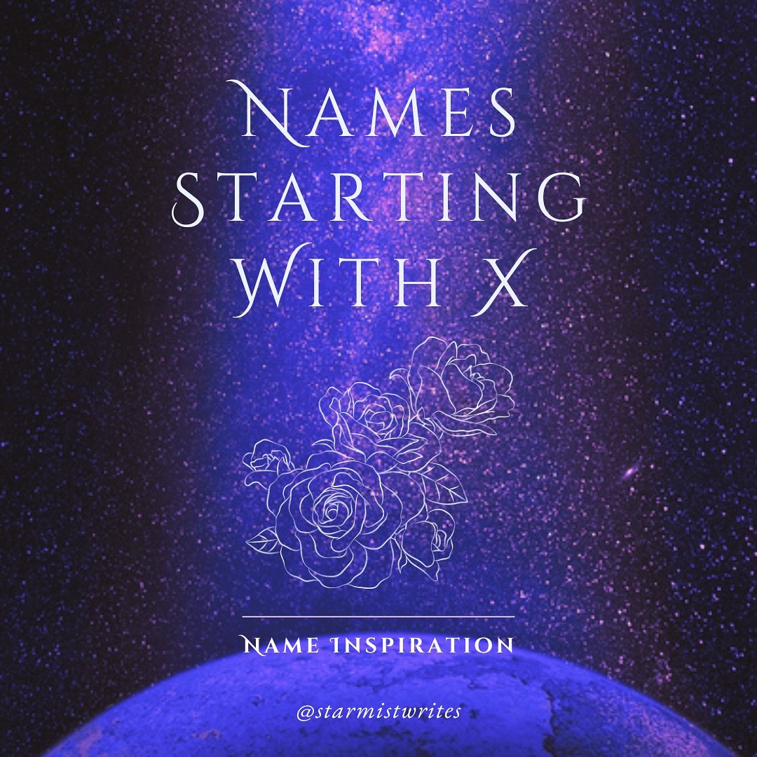💫 Character Name Inspiration 💫 

Names beginning with X. What are some of your favorites?

I found way more X names than I thought I would. It definitely has a lot of fantasy potential and over all character uniqueness. 
&bull;
&bull;
&bull;
#namei