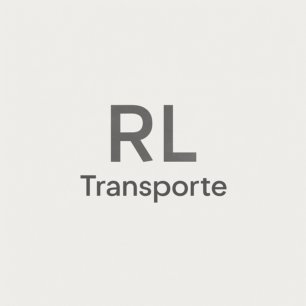 Grafik mit den Buchstaben 'RL' und dem Wort 'Transporte'