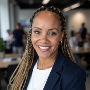 Michele Poitevien, founder of Purple Solutions Insurance Agency