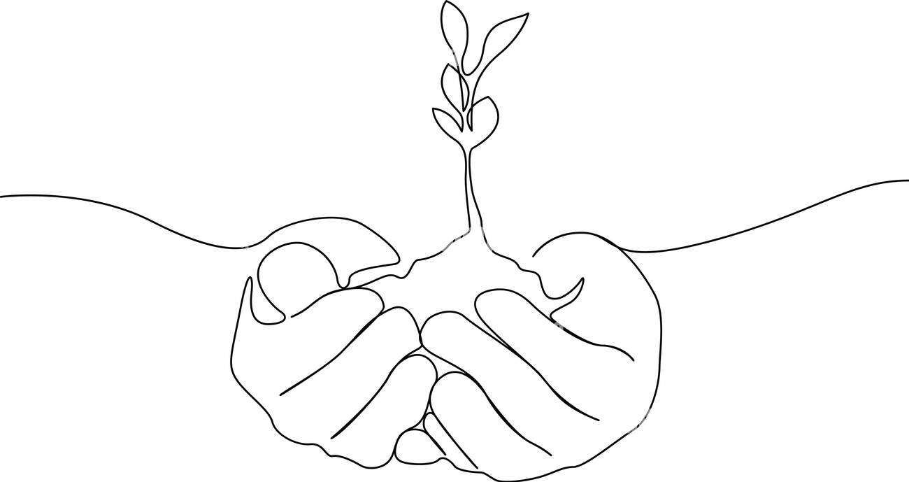 Empty light blue circular frame on white background.