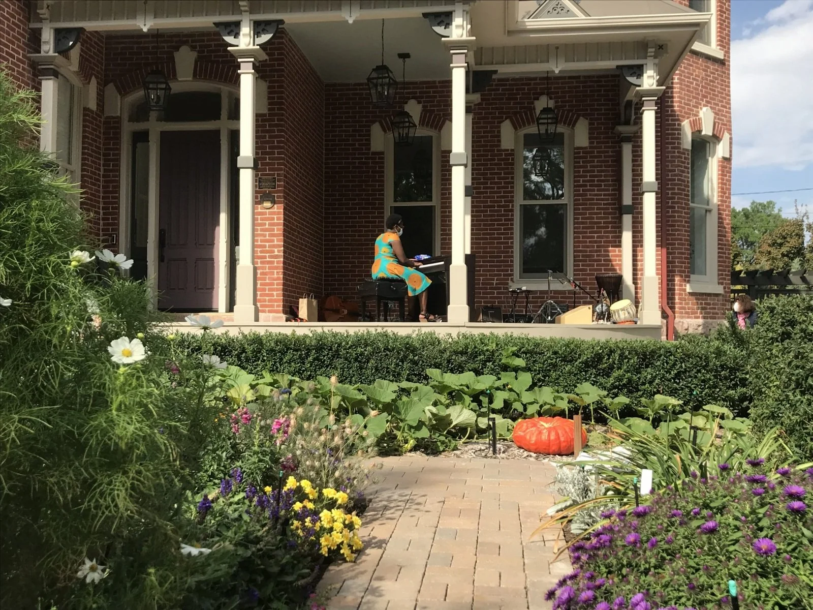 From the Upbeat Colorado Bosler House Garden Concert last fall