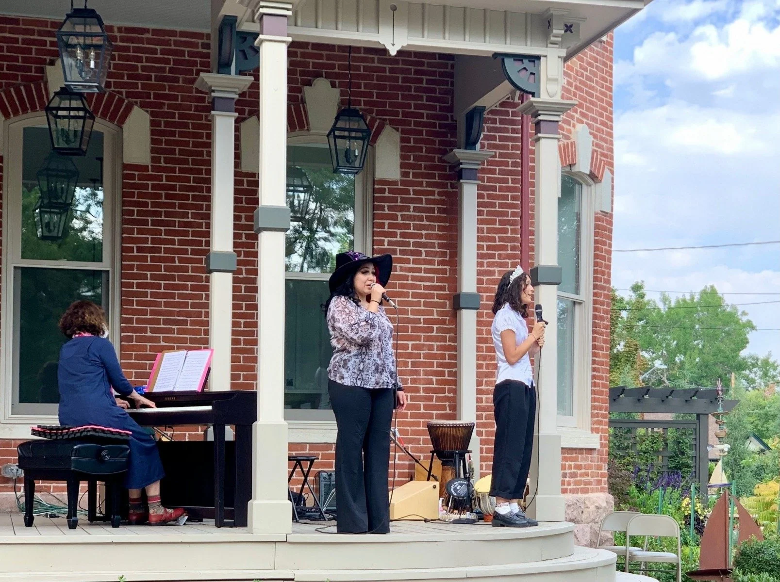 From the Upbeat Colorado Bosler House Garden Concert last fall