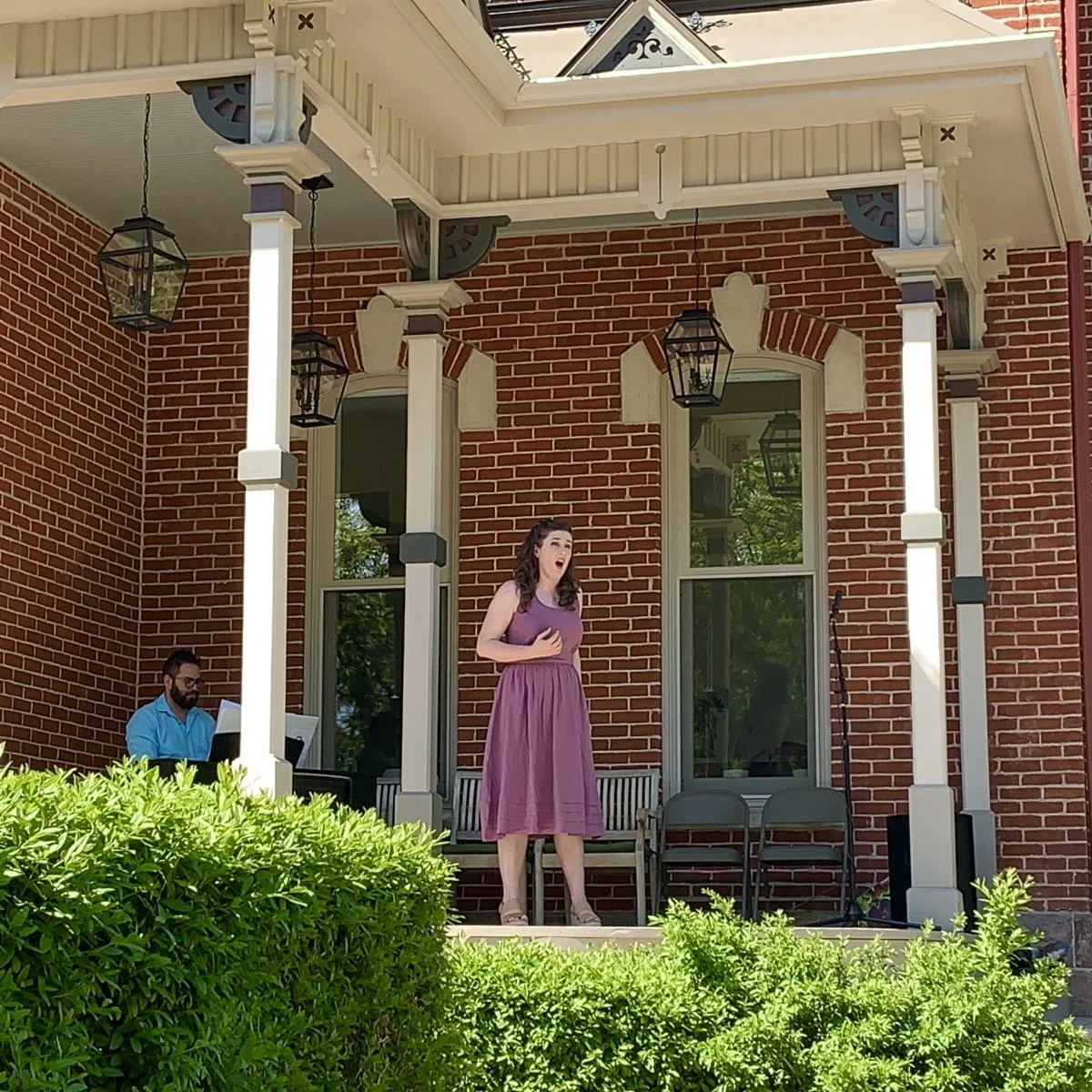 Opera Colorado performs a benefit concert for Upbeat Colorado in June at the Bosler House Gardens