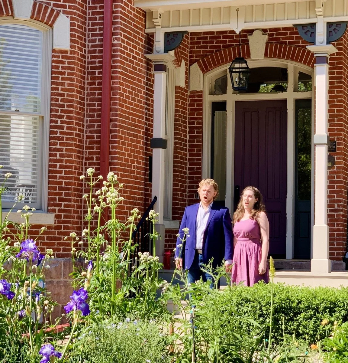 Opera Colorado performs a benefit concert for Upbeat Colorado in June at the Bosler House Gardens