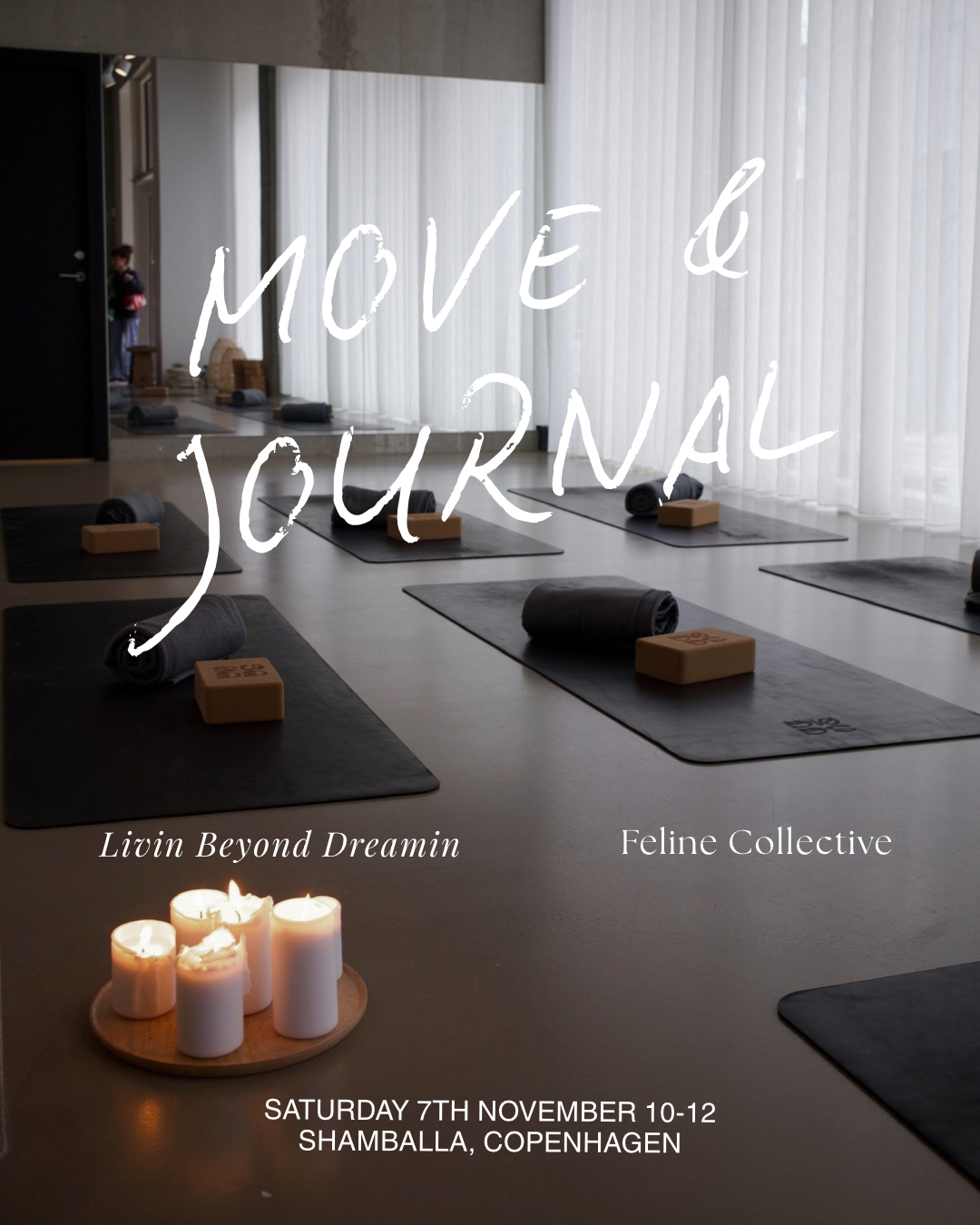 Move & Journal | Saturday 7th Nov, 10-12