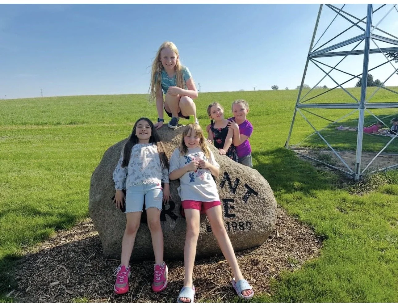 2026-4-23 Lisbon School District Third Grade class visited Pleasant Grove Heritage Park