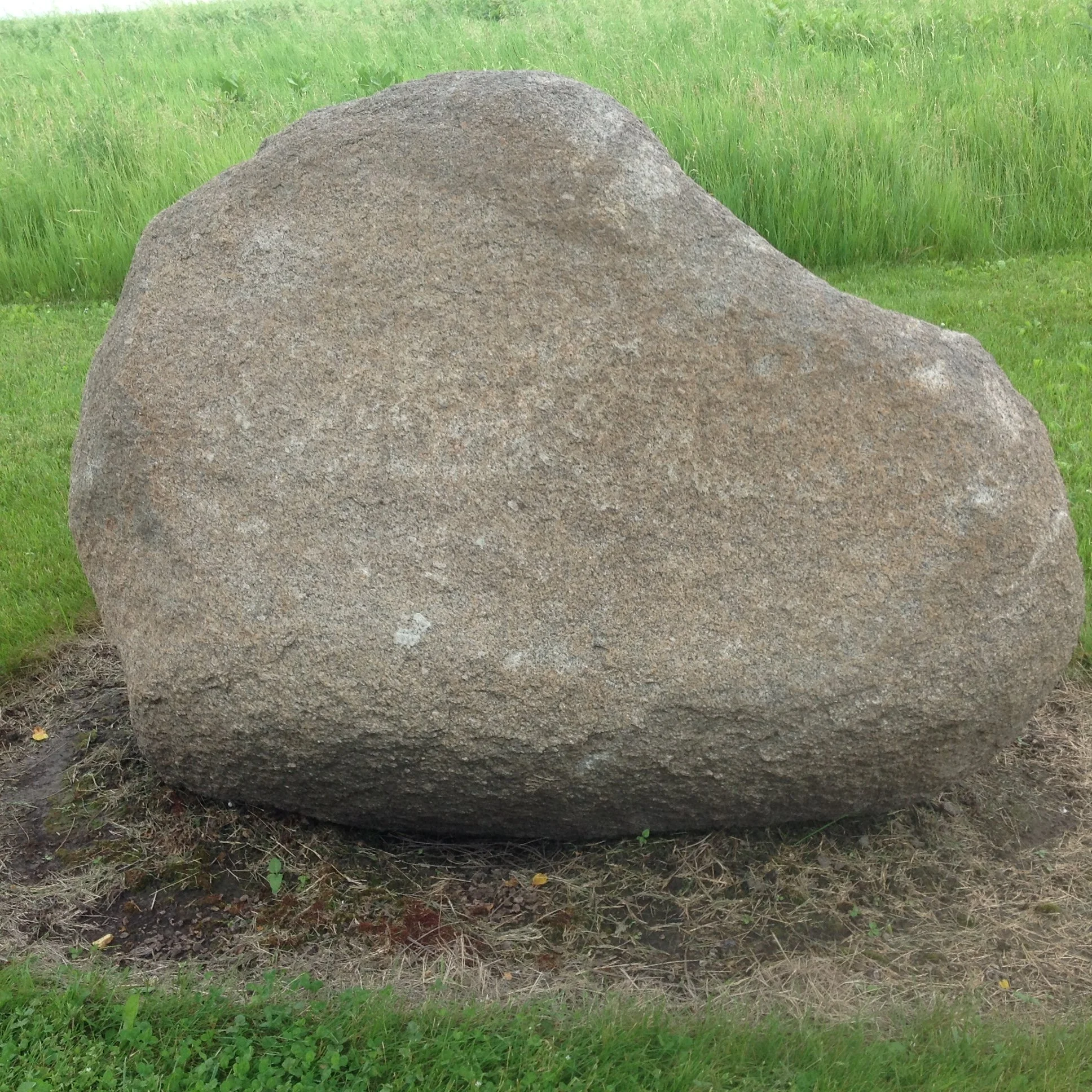 the rock prior to etching