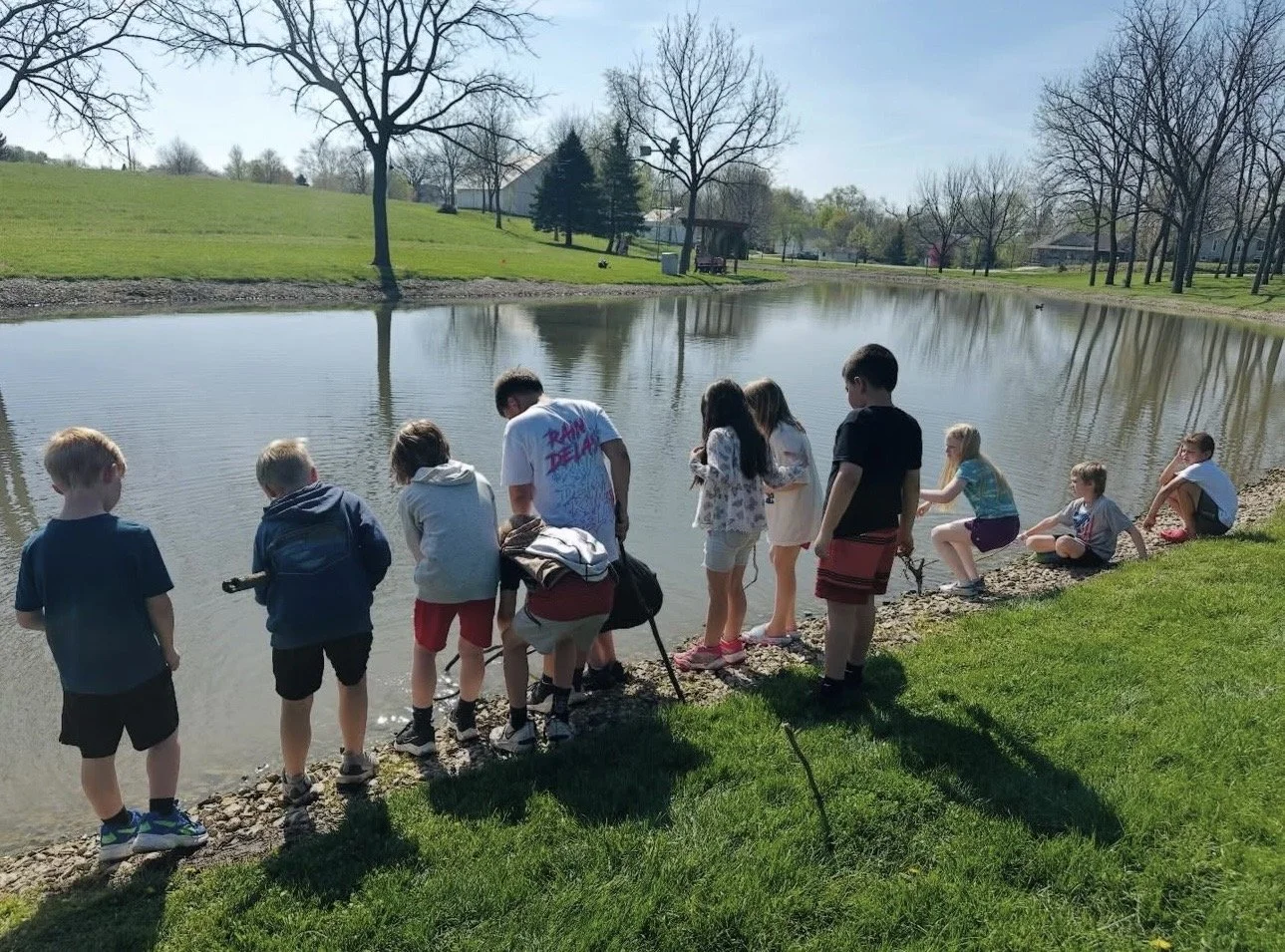2026-4-23 Lisbon School District Third Grade class visited Pleasant Grove Heritage Park