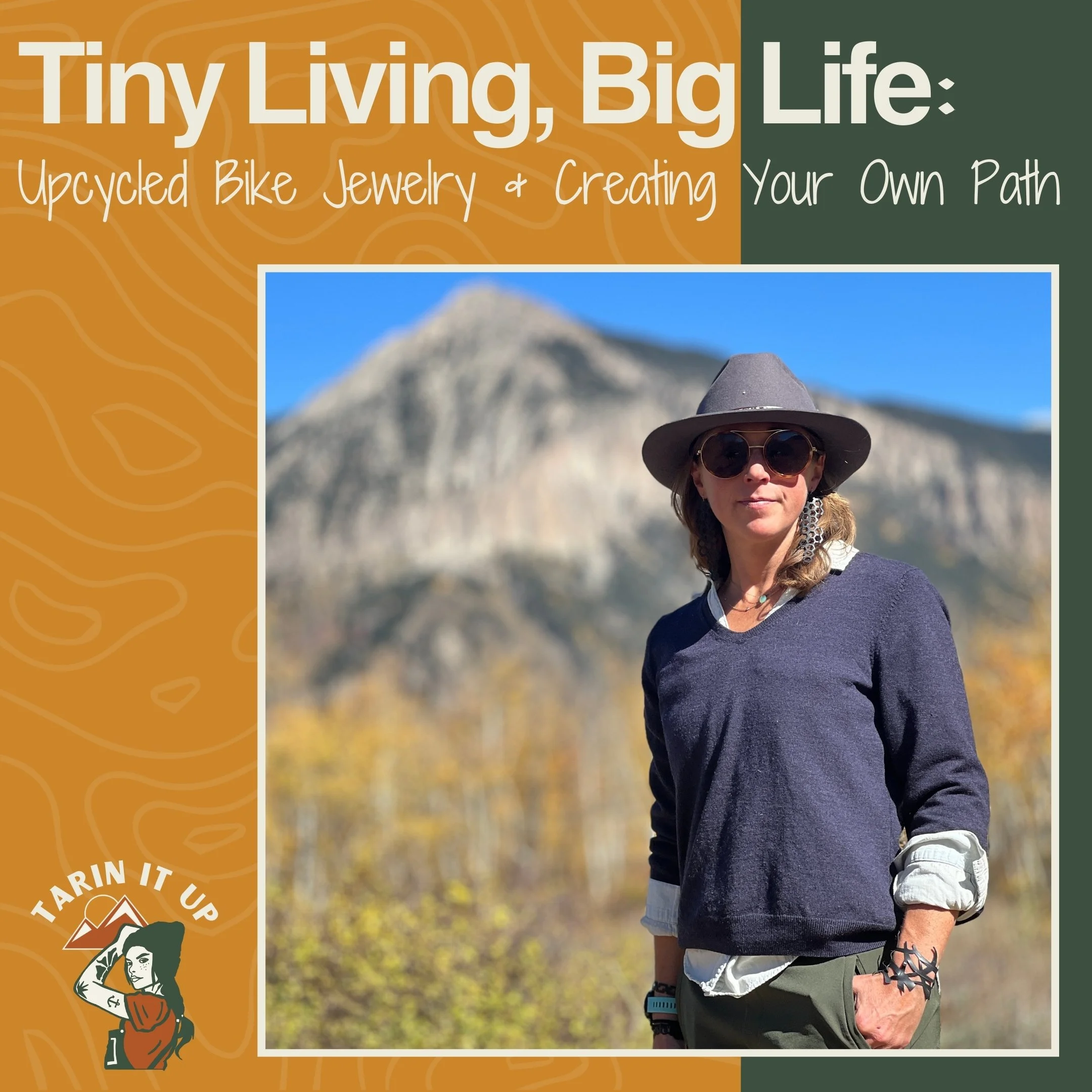 Tiny Living, Big Life: Upcycled Bike Jewelry &amp; Creating Your Own Path