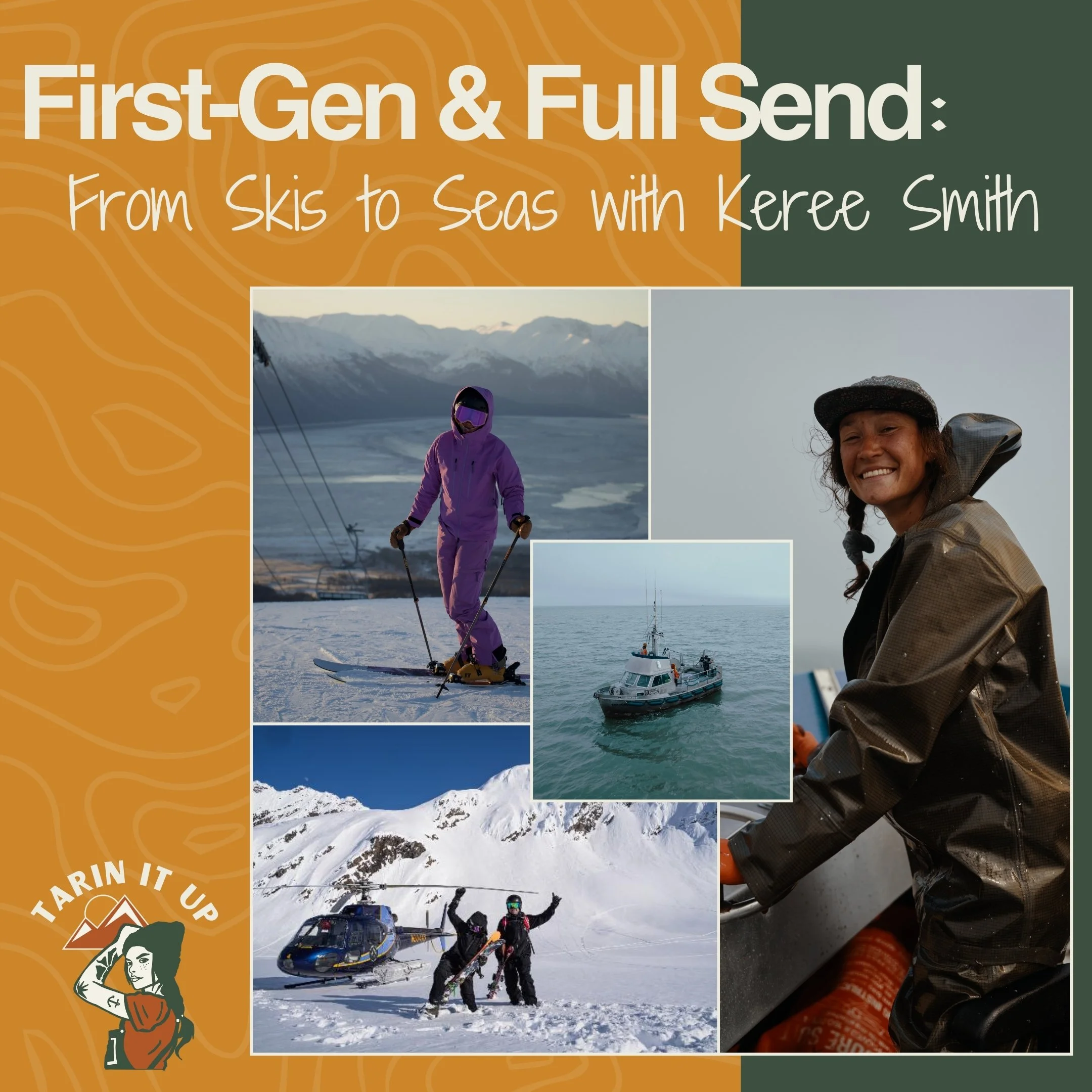 First-Gen &amp; Full Send: From Skis to Seas with Keree Smith