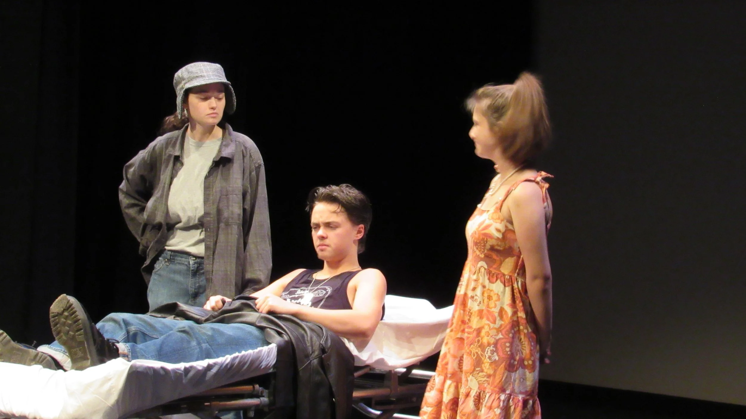 Jerry, Ponyboy, & Mrs. O'Briant