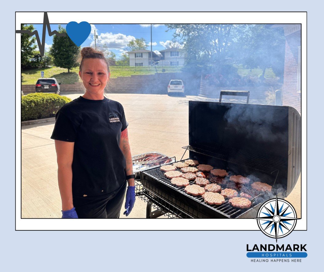 Team Spotlight | Landmark Hospital of Columbia 

 Today, we celebrate Sherry, whose warmth and generosity make every occasion feel special. Whether it's Hospital Week or a casual staff gathering, Sherry is always there&mdash;cooking with care, creati