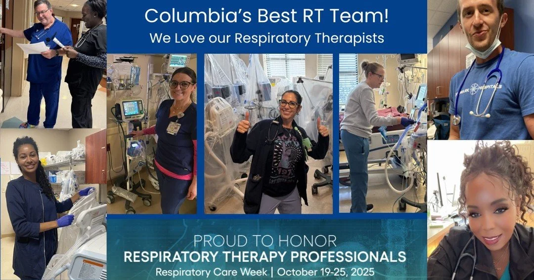 🎉 Happy Respiratory Care Week from Landmark Hospital of Columbia! 🎉

This week, we celebrated the incredible dedication, compassion, and expertise of our Respiratory Therapy Team &mdash; the heroes who help our patients take each breath toward reco
