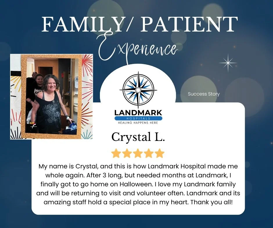 Shining Reviews Are In!
We're so grateful for the kind words our patients, families, and employees share about our LTAC Hospital!  We strive to provide exceptional care and a positive healing environment, and your positive feedback means the world to