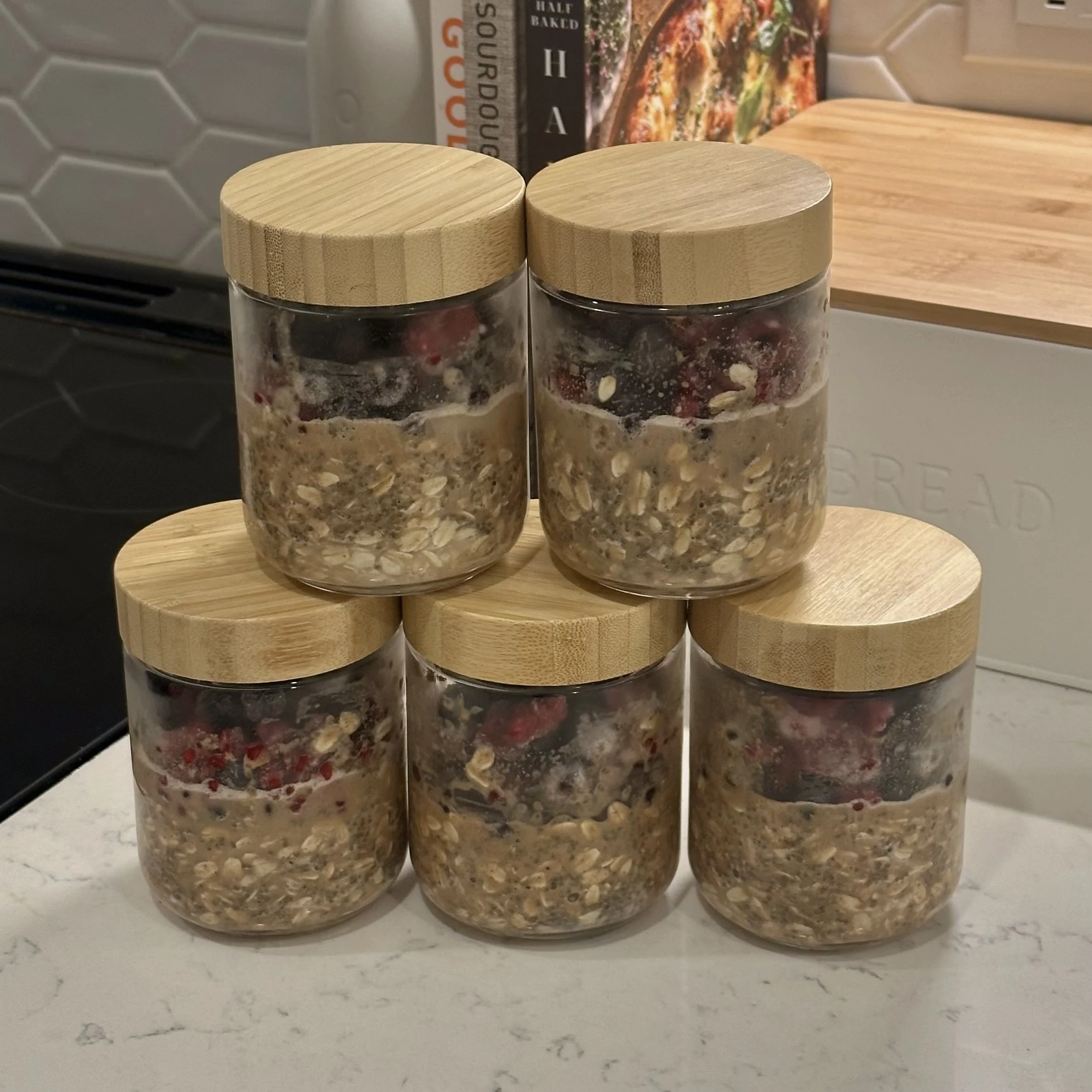 Mixed Berry Overnight Oats