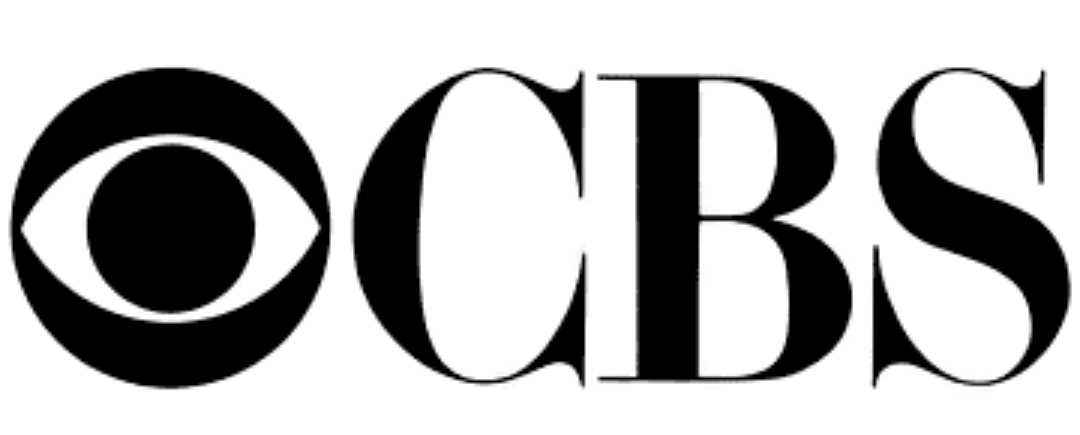 CBS logo in black and white with eye symbol.