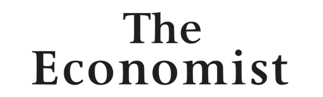 The Economist logo in black text