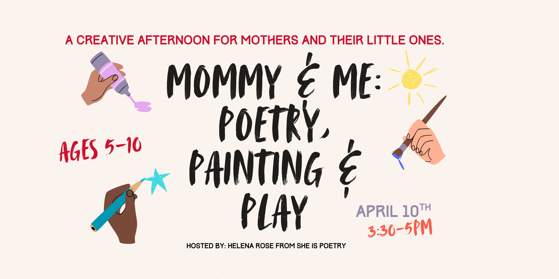 Mommy & Me: Mommy & Me: Poetry, Painting & Play!