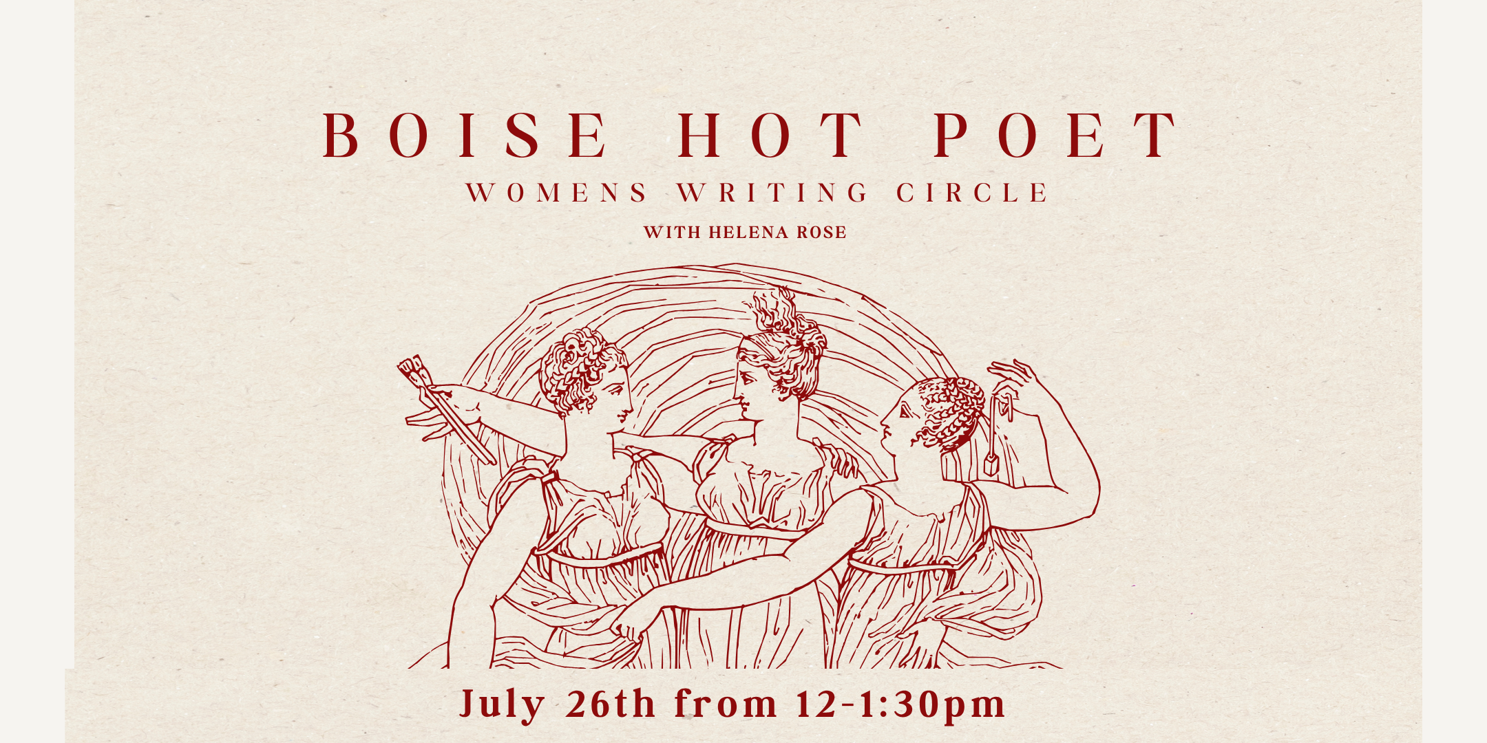 July BOISE H.O.T Poet Writing Circle