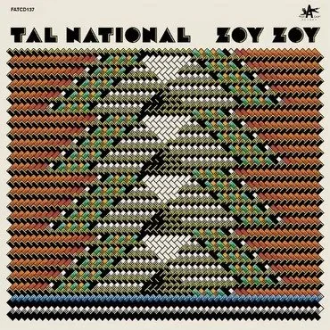 Album cover featuring a stylized palm tree with multicolored leaves against a textured background, with the text 'Tal National Zoy Zoy' at the top.