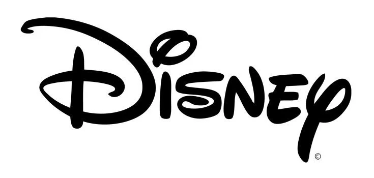 The Disney logo in black text on a white background.