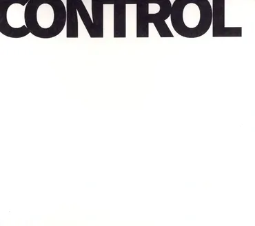Part of the word 'CONTROL' with the rest cut off, on a white background. Album art.