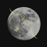 🌕✨ Full Moon in Sagittarius – The Flower Moon ✨🌕