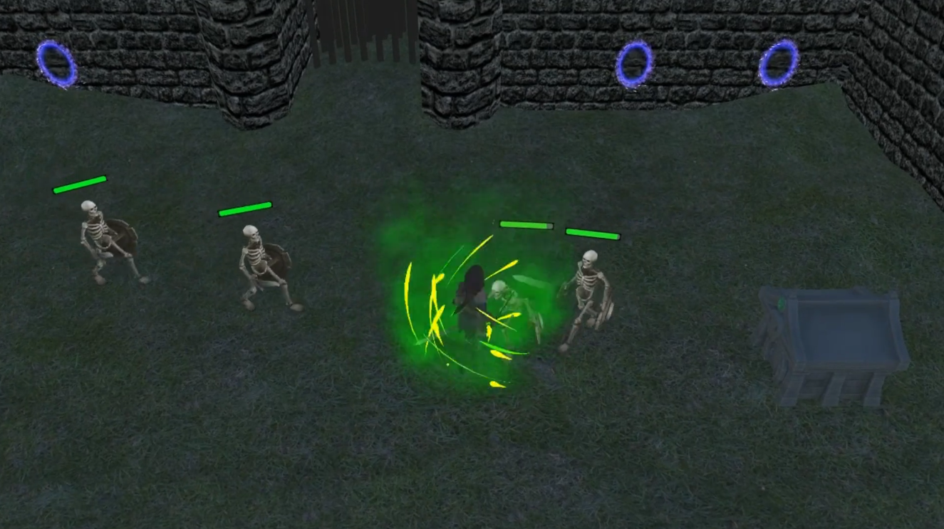 Focused on improving moment-to-moment gameplay by refining movement, responsiveness, and feedback. Introduced systems such as input queuing and animation canceling, alongside improved VFX and SFX, to create a more reactive and satisfying combat exper