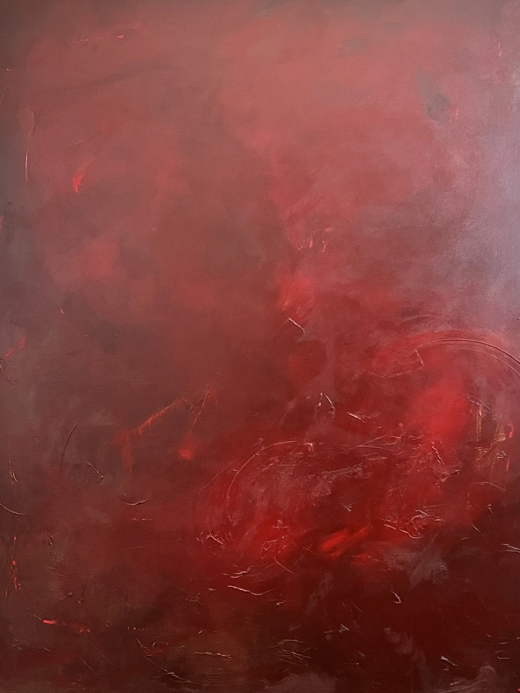 all in, 48 x 60, sold