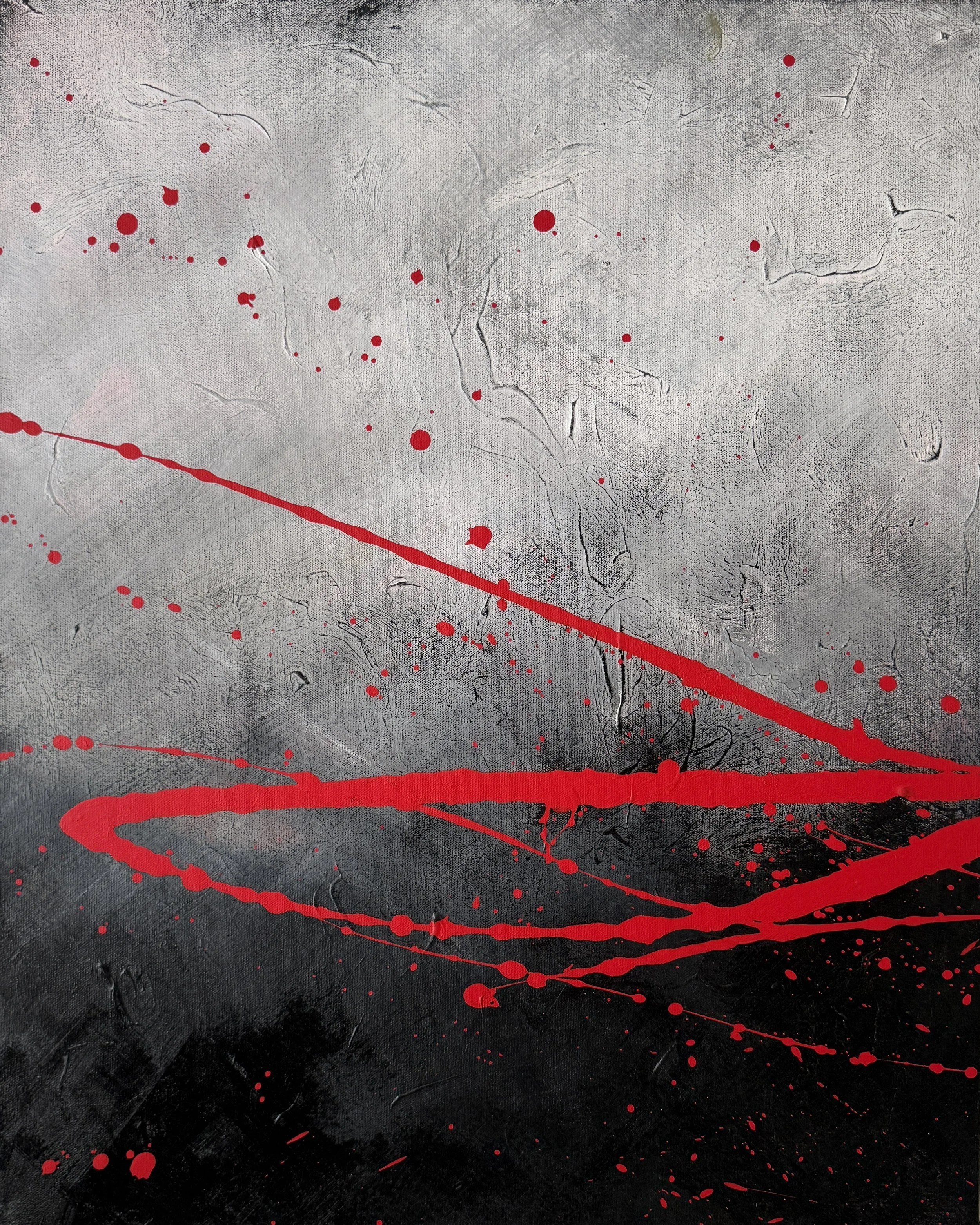 incensed, 18x24, available