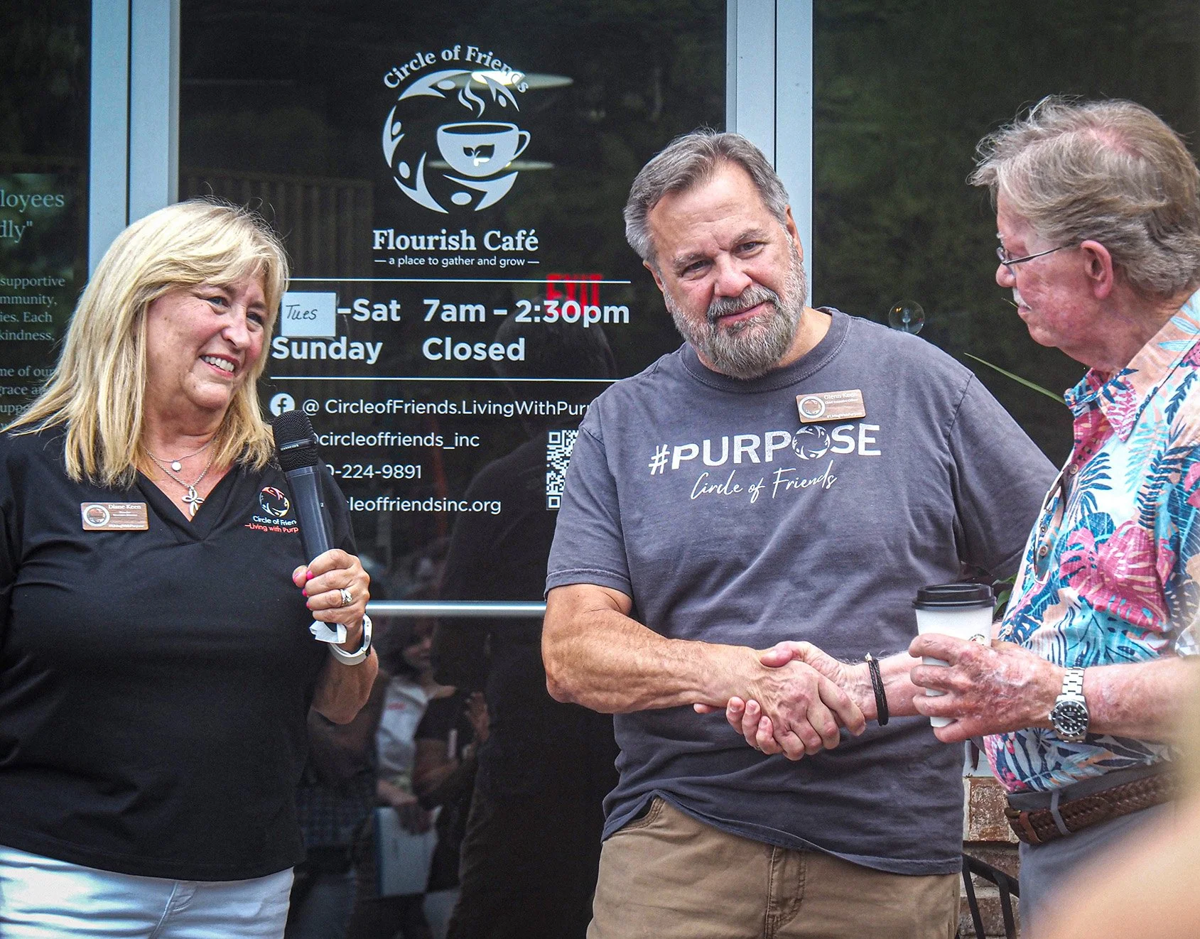 Flourish Cafe Ribbon Cutting Ceremony