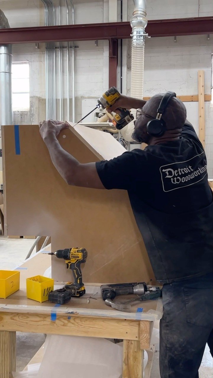 Our operations manager, Nick takes us through a brand new custom closet!
At Detroit Woodworking, we specialize building high-quality, tailor-made storage solutions that elevate your space. We build and transport our work with intention and forethou