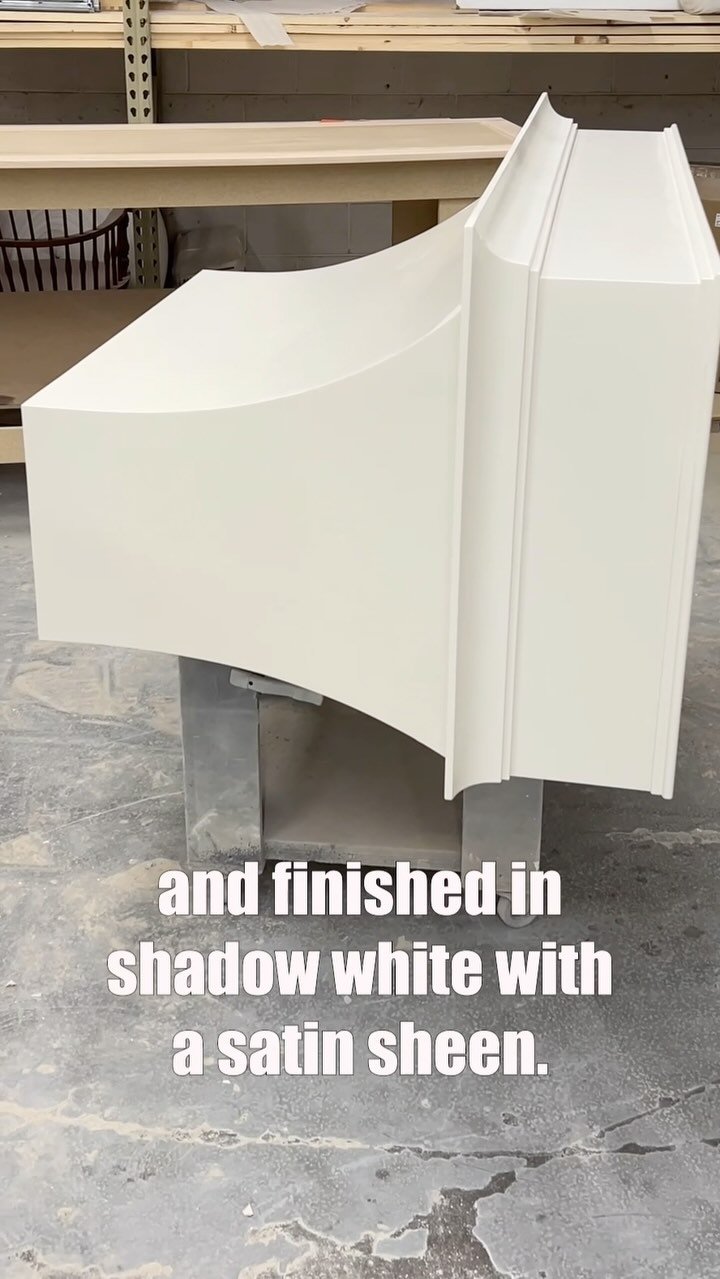 Custom is what we do best. This compound curved hood is just one example of how we work with clients to bring their designs dreams to life.
In collaboration with @pointecabinetsanddesign we built beautiful finished hood that fits precisely in and w
