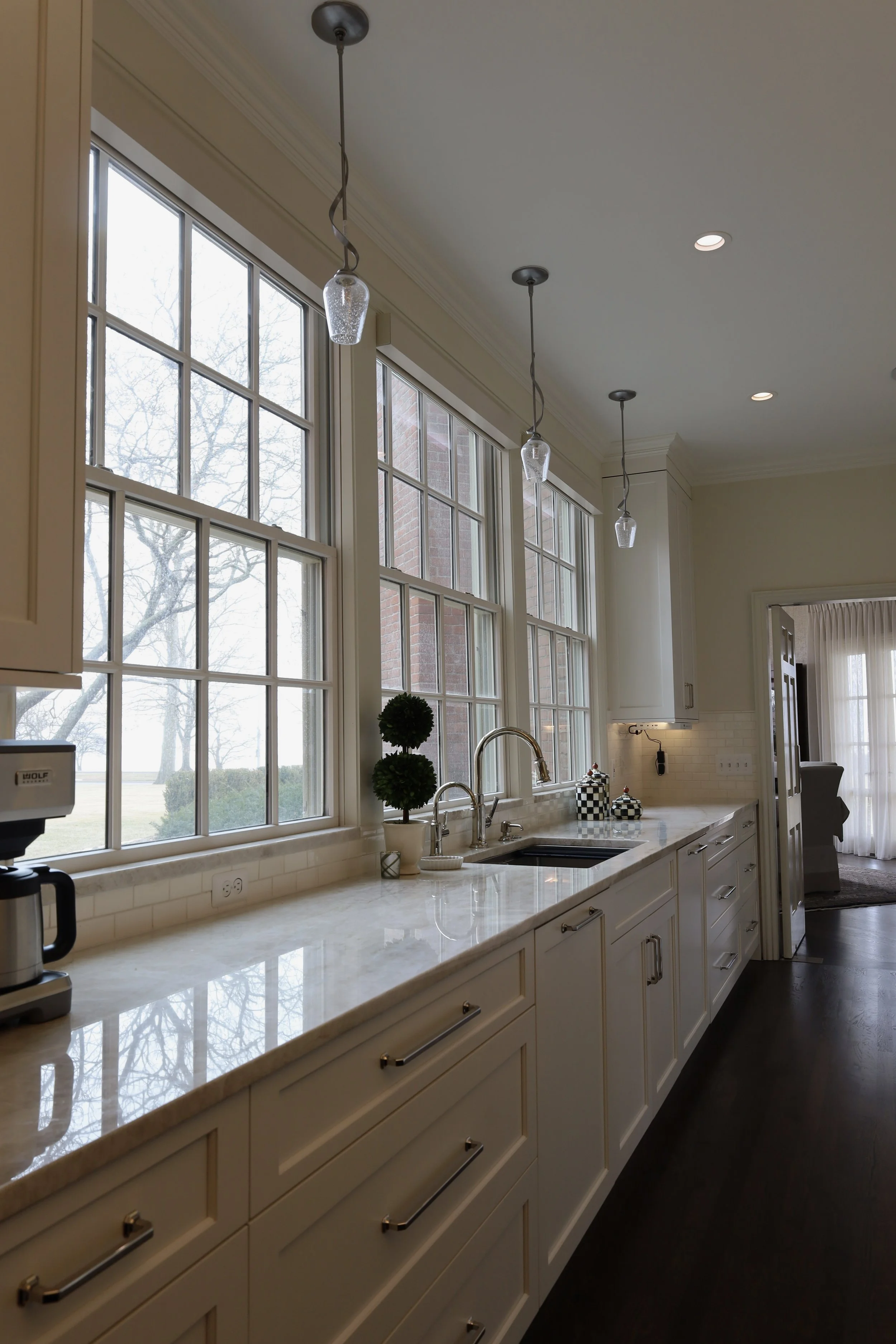 Traditional Transitional Kitchen Remodel by Detroit Woodworking project photo 2