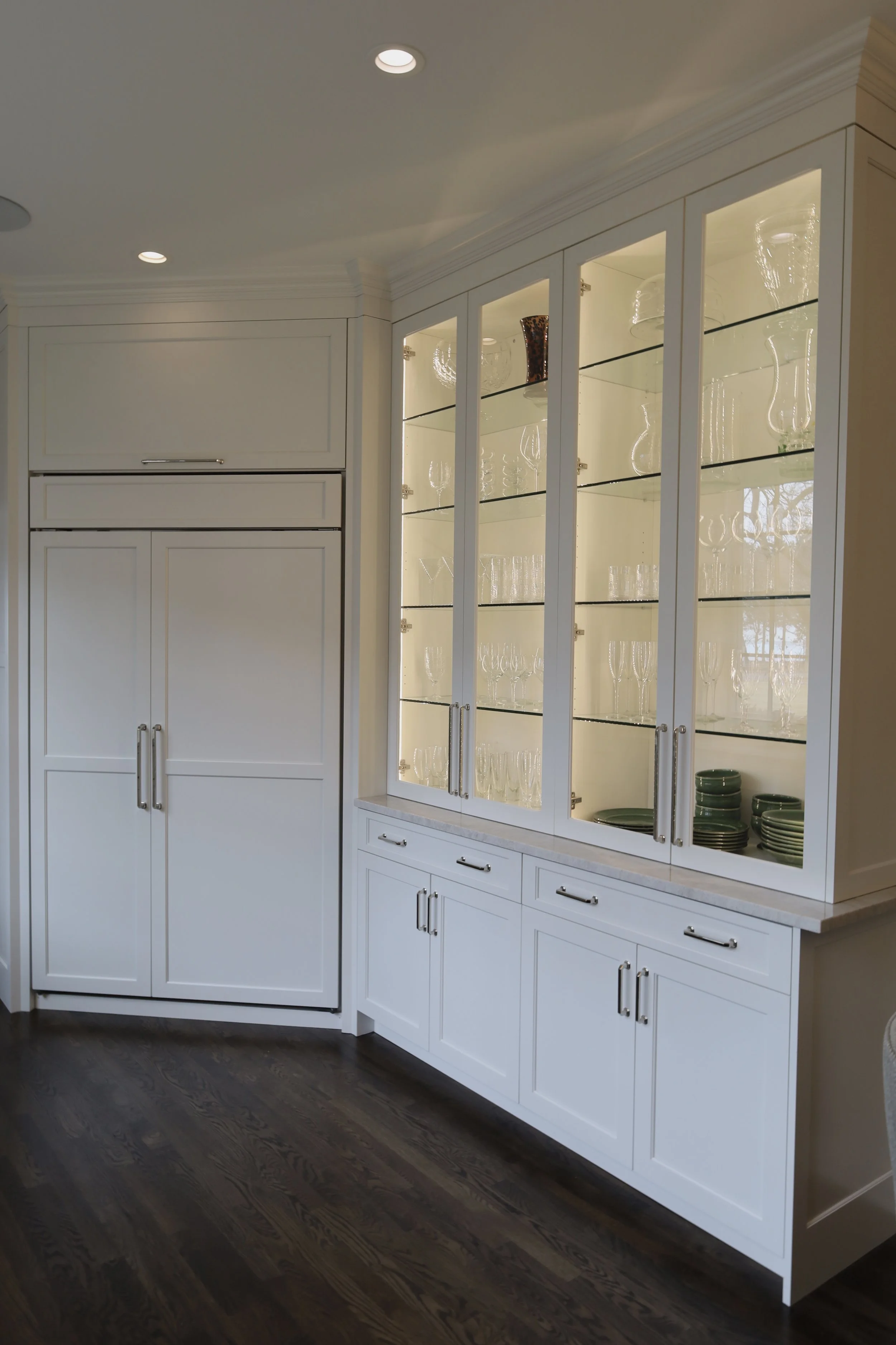 Traditional Transitional Kitchen Remodel by Detroit Woodworking project photo 3