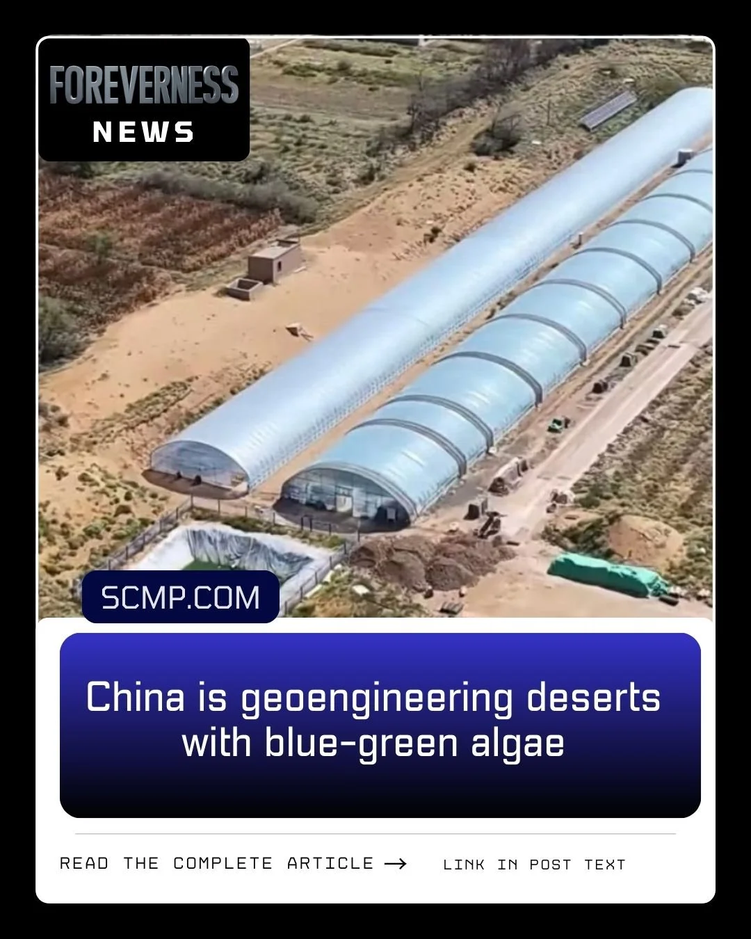 SCMP.com: “China is geoengineering deserts with blue-green algae”