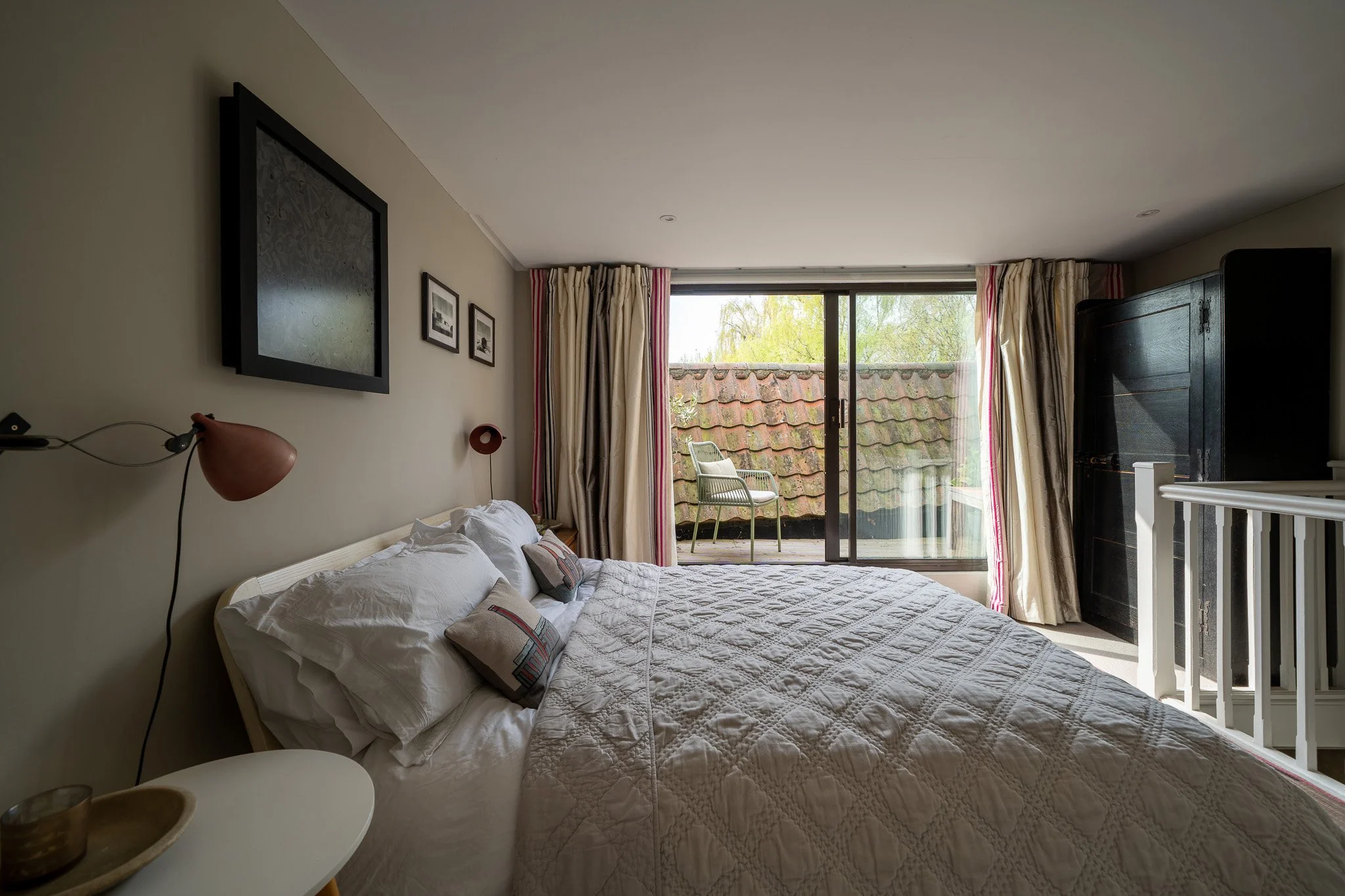 The Loft bedroom, top floor 