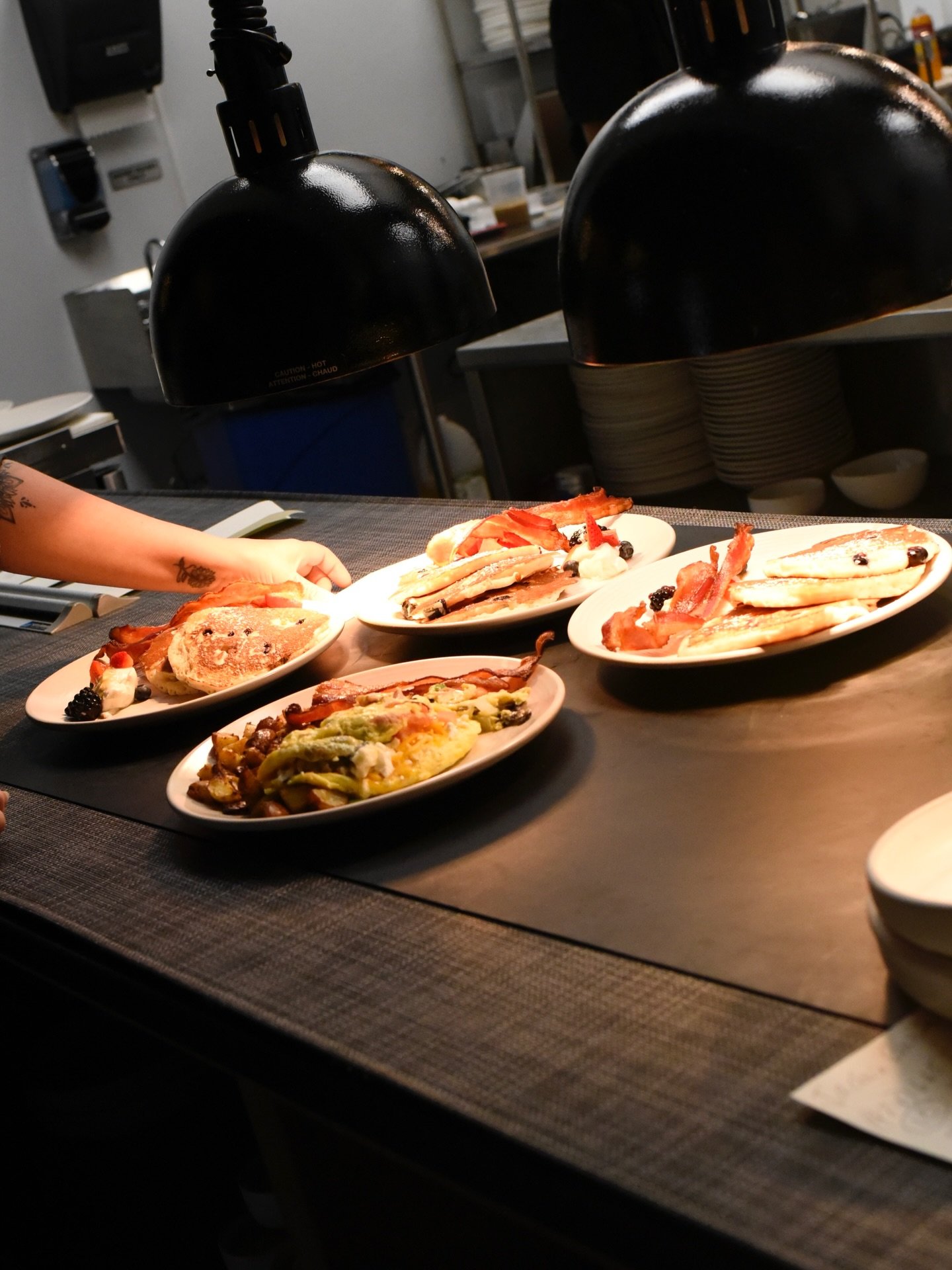 Brunch is served - we missed you last week, so come by today from 10-3! 🍳