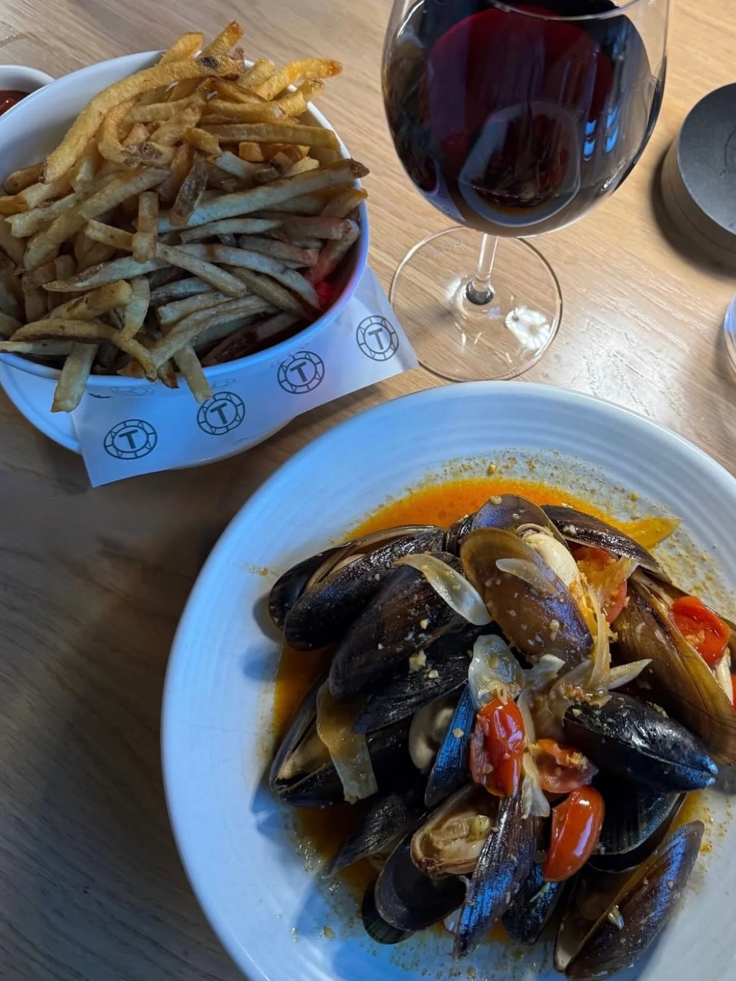 A side of fries goes perfect with everything ~